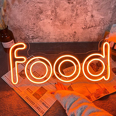 Cafe and Restaurant Neon Signs Cover