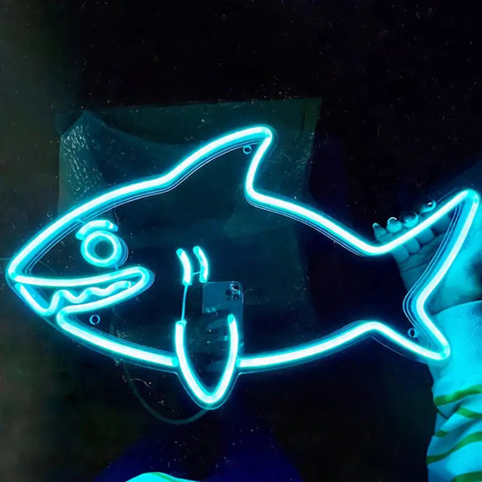 Baby Shark Neon Sign - Aha Neon®