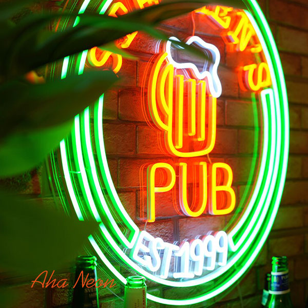 Custom Beer Pub Neon Sign - 3