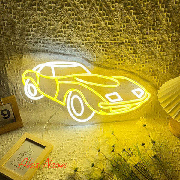 Car Neon Light Personalized LED Sign Aha Neon