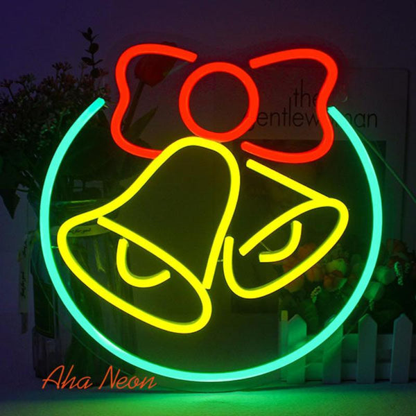 Christmas Bell Neon Sign - 1