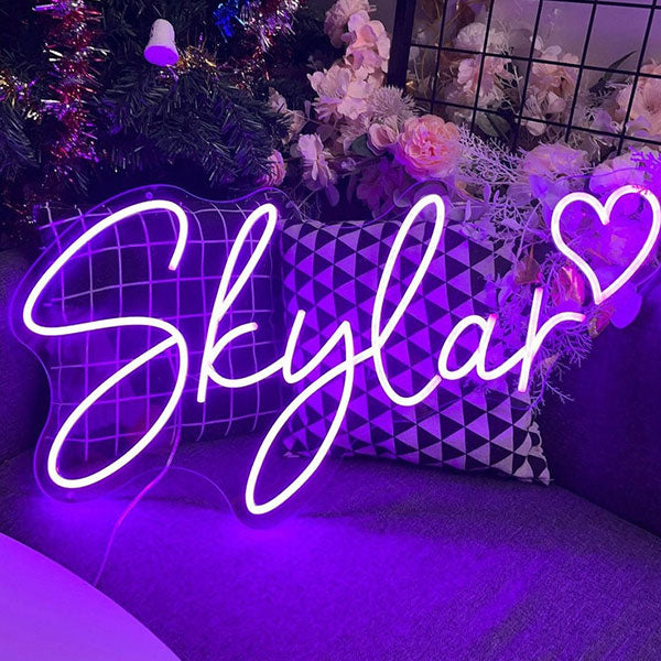 Custom Name Neon Sign - 6