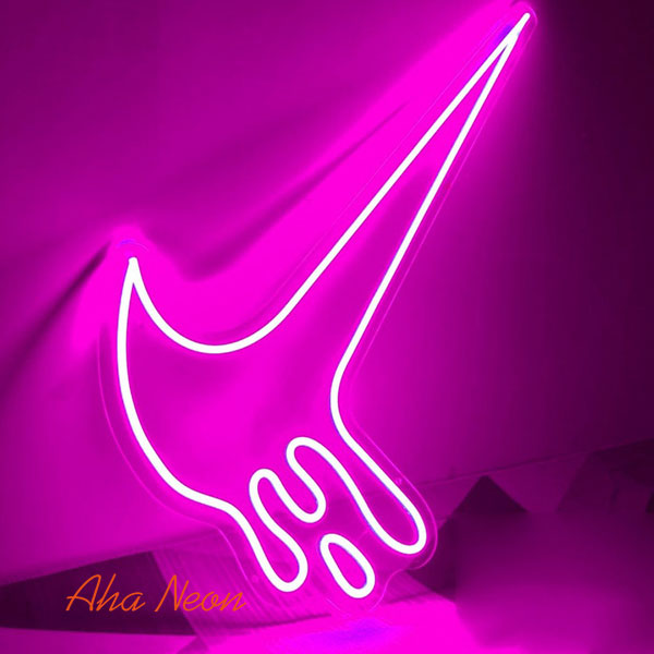 Dripping Nike Neon Light - Hot Pink