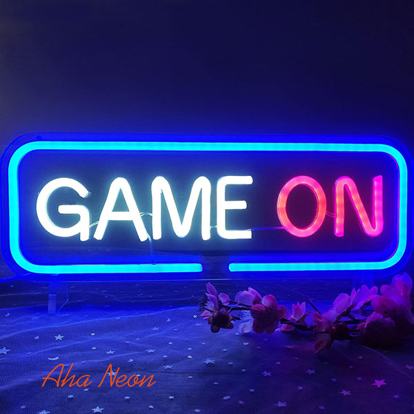 Game On Neon Sign - 1