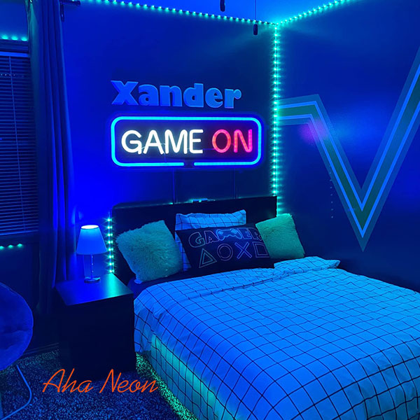Game On Neon Sign - 2