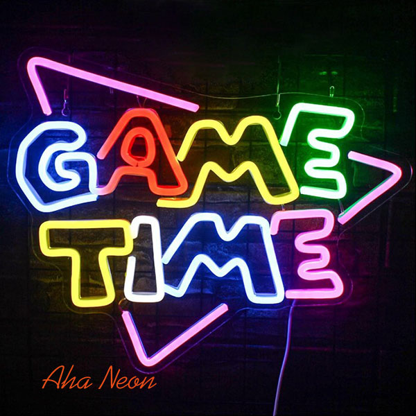 Game Time Neon Sign - 1