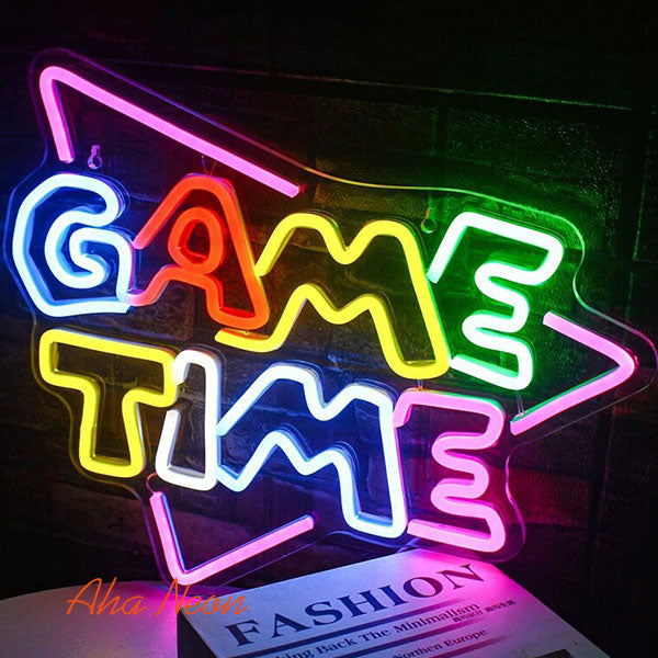 Game Time Neon Sign - 2