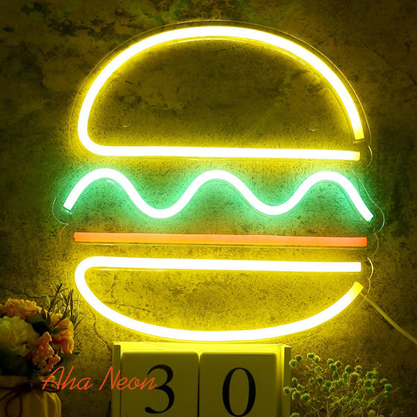 Hamburger Neon Sign - 1