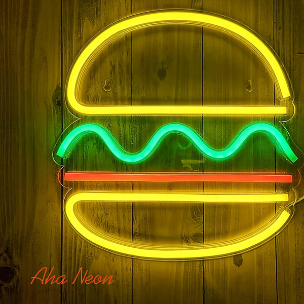 Hamburger Neon Sign - 3