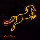 Jumping Horse Neon Light - Aha Neon®
