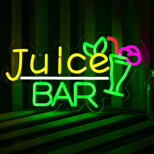 Juice Bar Neon Sign - 1