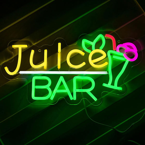 Juice Bar Neon Sign - 2