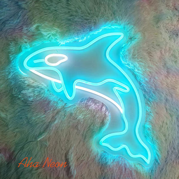 Killer Whale Neon Sign - 3