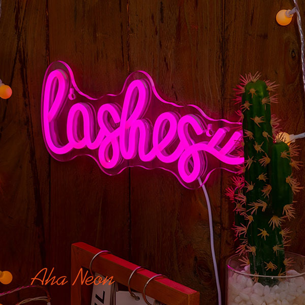 Lashes Neon Sign - 2