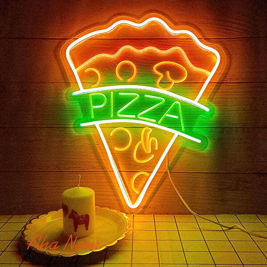 Pizza Neon Sign - Aha Neon®