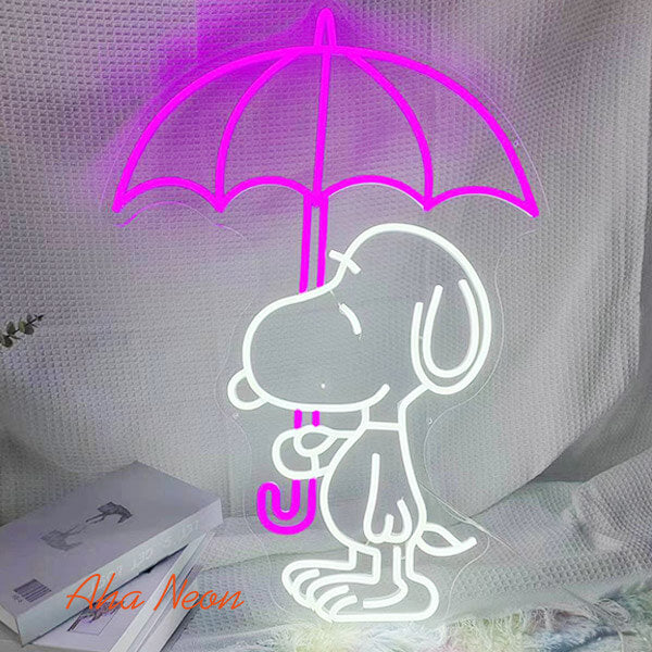 Snoopy Cute Anime Sign - 1