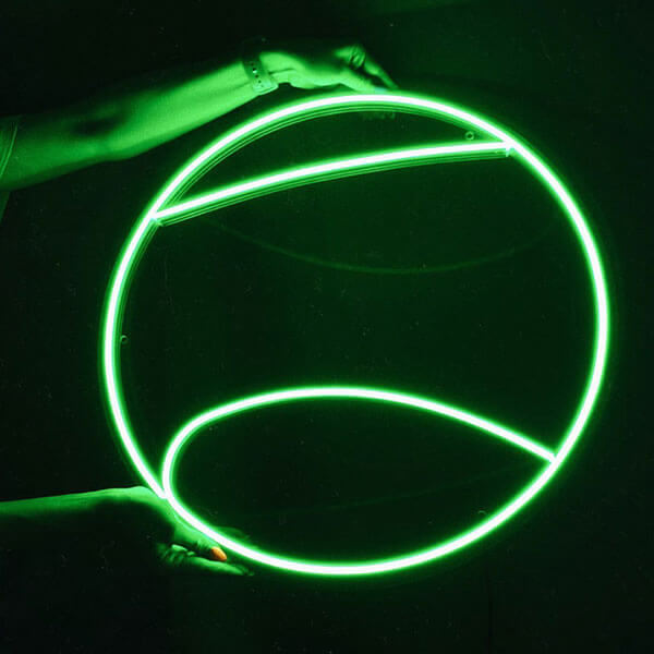 Tennis ball LED Neon Sign - Green
