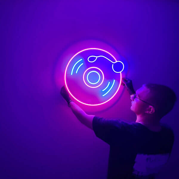 Vinyl Neon Wall Art - Style 2