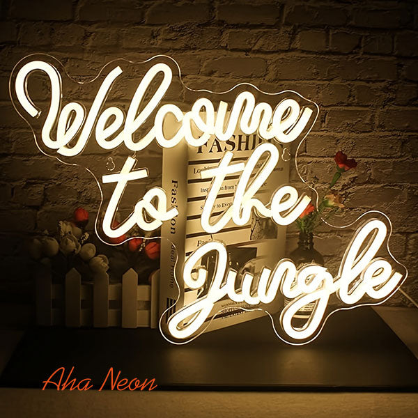 Welcome to the Jungle Neon Sign - 3