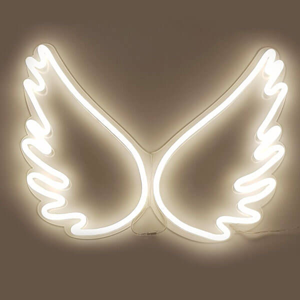 Wings Neon Wall Art - 3