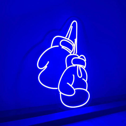 Boxing Gloves Neon Light Sign - Aha Neon®