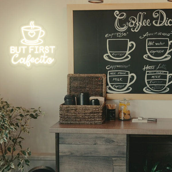But First Cafecito LED Sign - 3