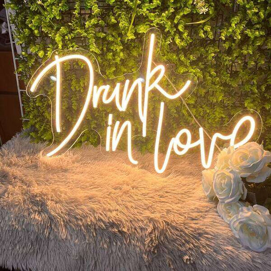 Drunk in Love Neon Sign - Aha Neon®