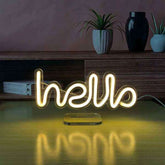 Hello Desk Light - Aha Neon®