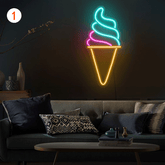 Ice Cream Wall Sign - Aha Neon®