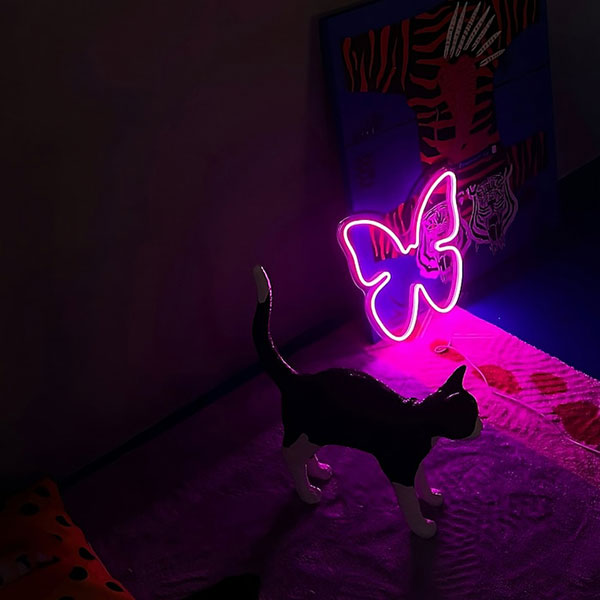 LED Neon Butterfly Light - 2
