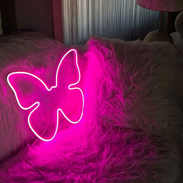 LED Neon Butterfly Light - 3