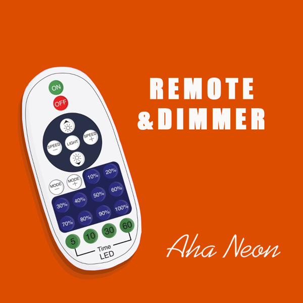 LED Neon Sign Dimmer & Remote