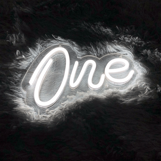 One Birthday Sign - Aha Neon®