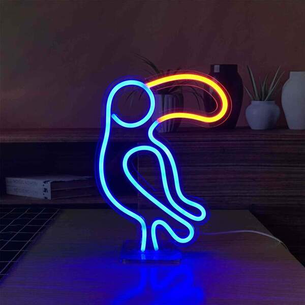 Parrot Neon Desk Light - 1