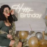 Happy Birthday Neon LED Wall Sign - 1
