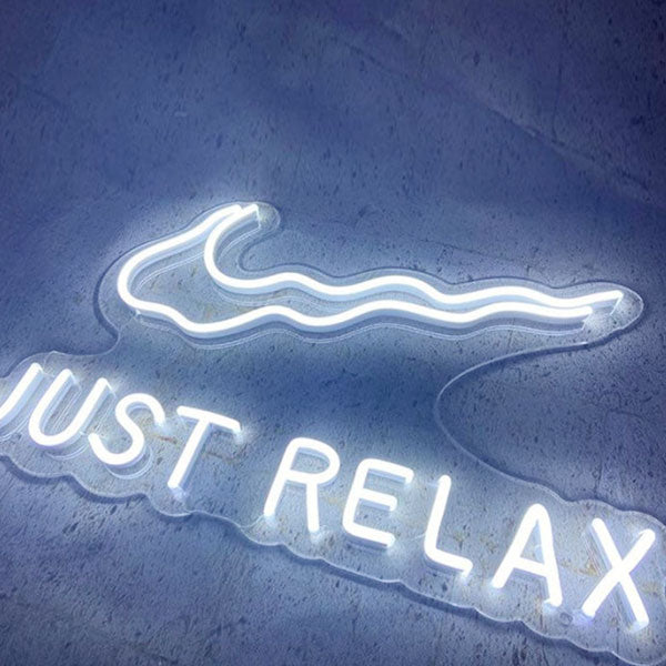 Just Relax Neon Wall Sign - 2