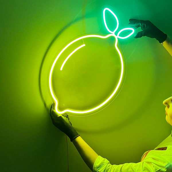 Lemon Neon Sign - 2