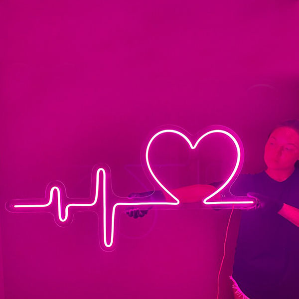 Heartbeat Pulse Neon Light -1