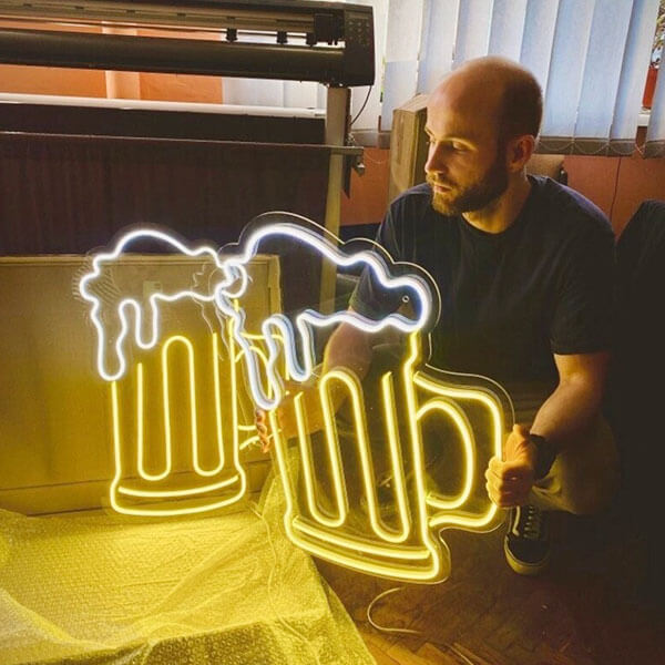 Beer Mug Neon Sign