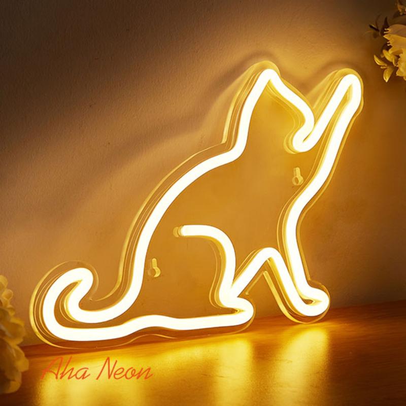 Cat Neon Wall Art - Aha Neon®