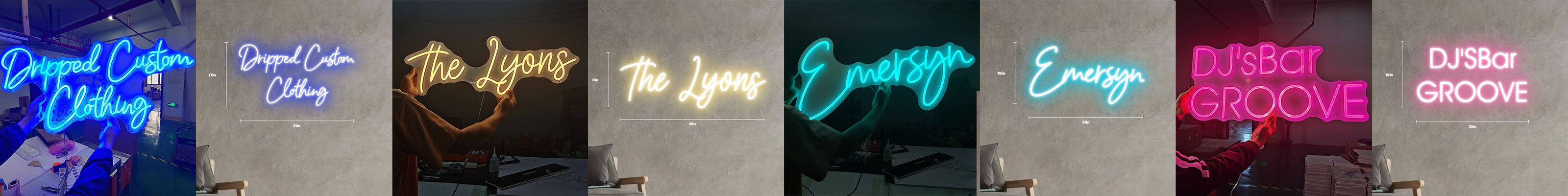 Create Your Own Neon Sign - Desktop Banner