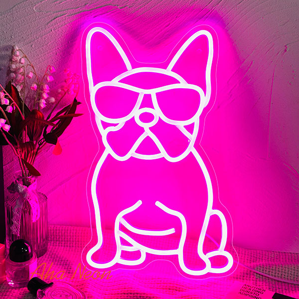 Bulldog Neon Light - 1