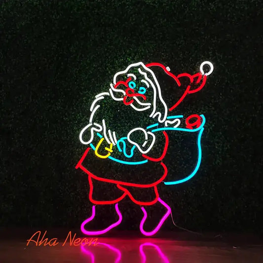 Santa Claus Neon Sign