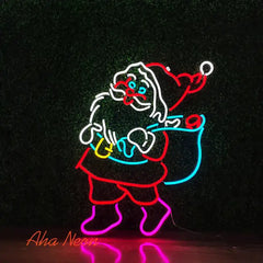 Santa Claus Neon Sign