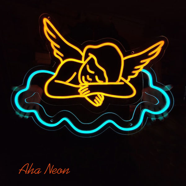 Angel Neon Wall Art