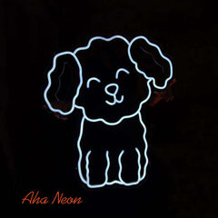 Bichon Frise Neon Light Up Sign - Aha Neon®