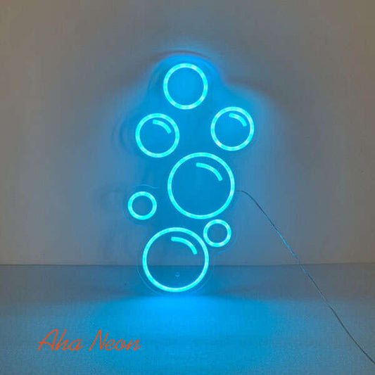 Bubbles Neon Sign - Aha Neon®