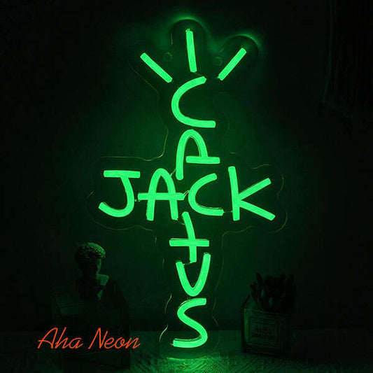 Cactus Jack Neon Sign - Aha Neon®