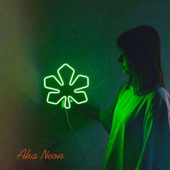 Сhestnut Leaf LED Neon Sign - Aha Neon®