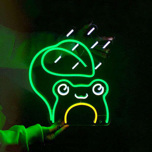 Frog Neon Sign - Aha Neon®